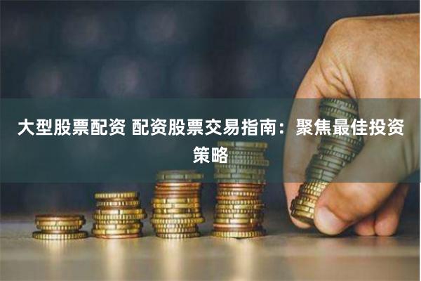 大型股票配资 配资股票交易指南：聚焦最佳投资策略